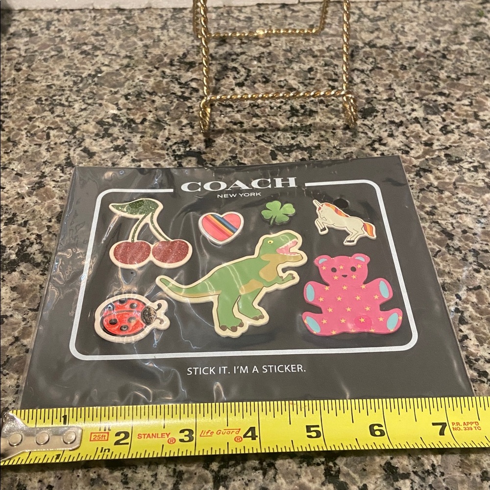 Coach NWT Runway Sticker Collection for Customization - Picture 11 of 15